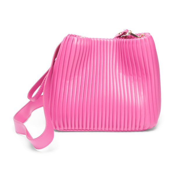 Hot Pink Pleats Please by Issey Miyake Bag