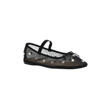 Adette Stone-Mesh Flat