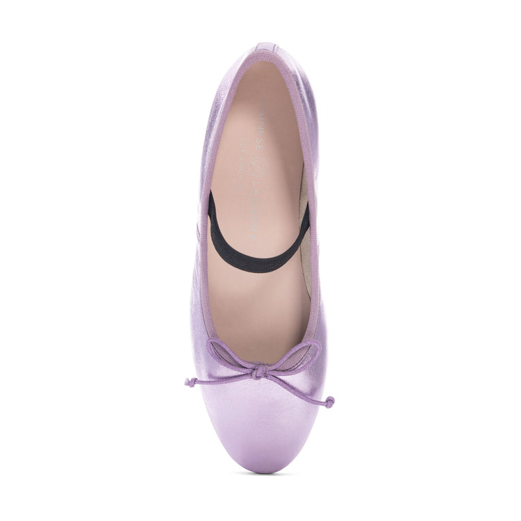 Lilac ballet store shoes