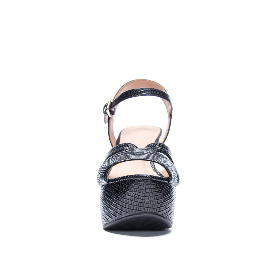 Daydreamer Lizard Platform Sandal