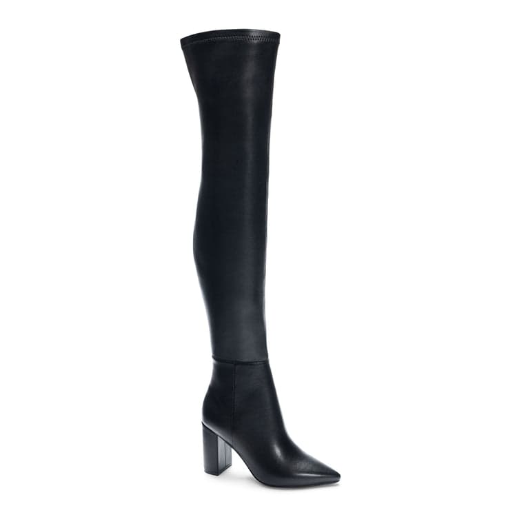 How to Style Knee High Boots | Platform Boots Outfit | | Zapatos de chicas,  Estilo de zapatos, Botas de tacón
