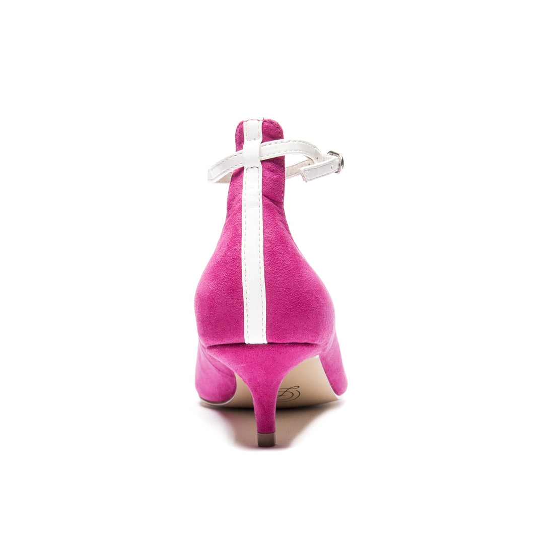 Magenta kitten heels best sale