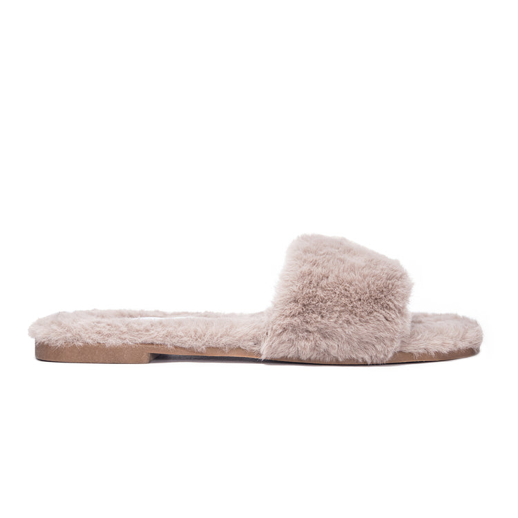 Mulholland Fur Slide Chinese Laundry