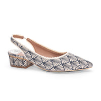 Mango Retro Slingback Pump