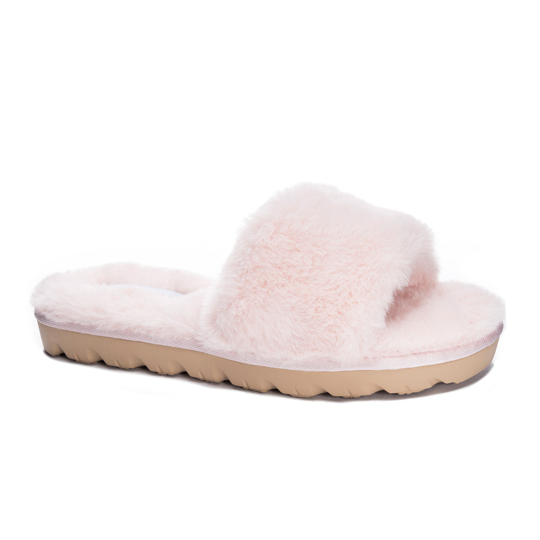 Rally Faux Fur Slide