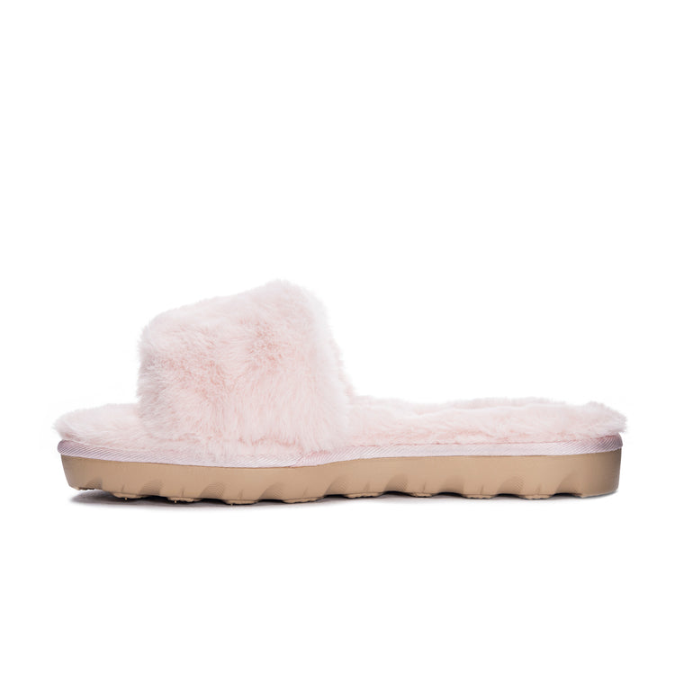 Rally Faux Fur Slide Chinese Laundry