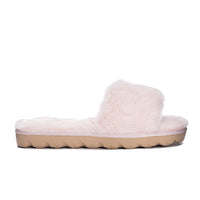 Rally Faux Fur Slide