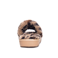 Rally Leopard Faux Fur Slide