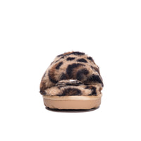 Rally Leopard Faux Fur Slide