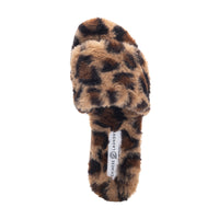 Rally Leopard Faux Fur Slide