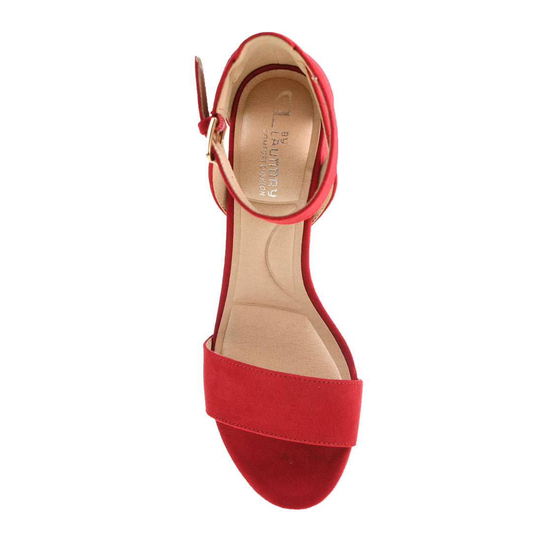 Go On 2 Wide Width Heels Red 7.0W