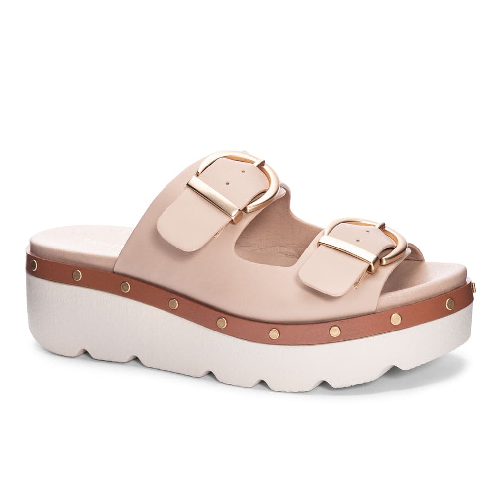 chinese laundry: jeepers fab-stone sandal – Riffraff