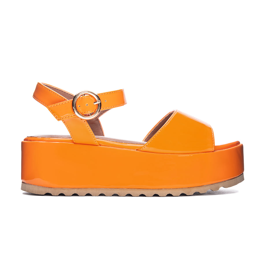 JuneBug Patent Sandal