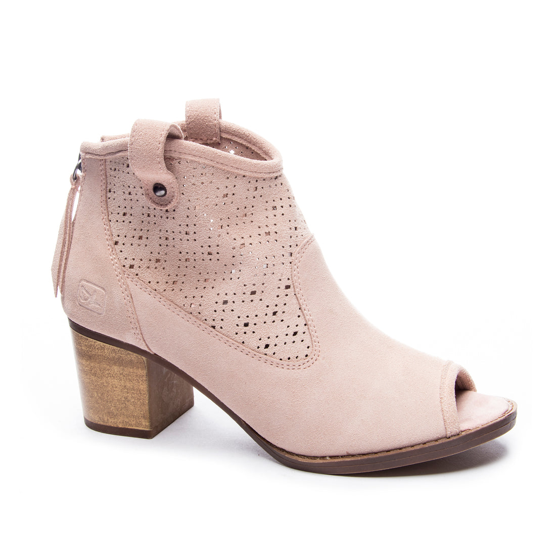 Trixie Split Suede Bootie