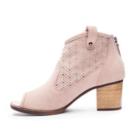 Trixie Split Suede Bootie