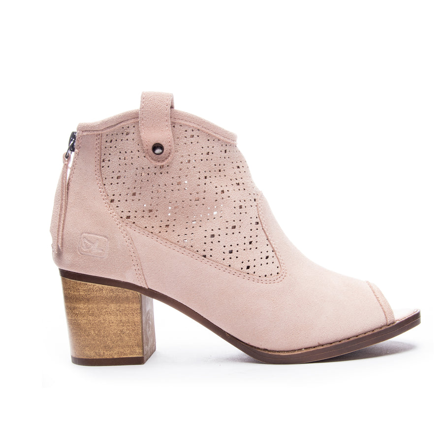 Trixie Split Suede Bootie