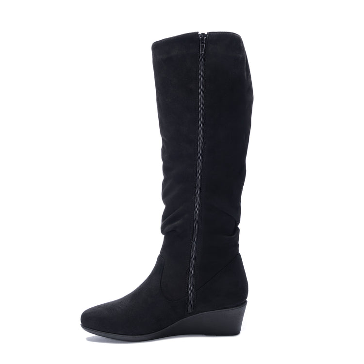 Ladies half hotsell calf boots