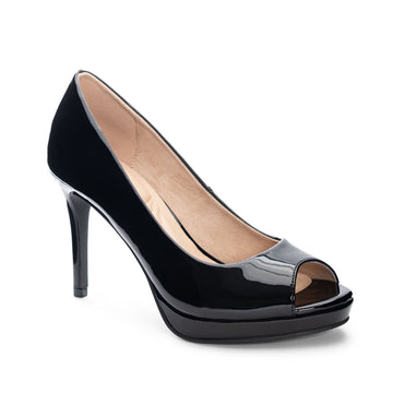 Chinese laundry black platform pumps on sale