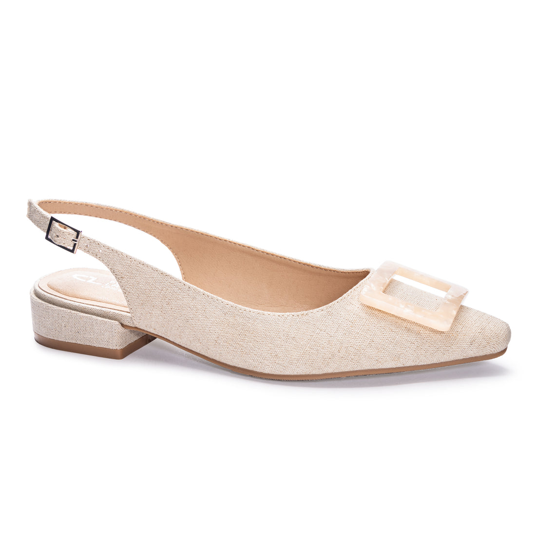 Sweetie Linen Slingback