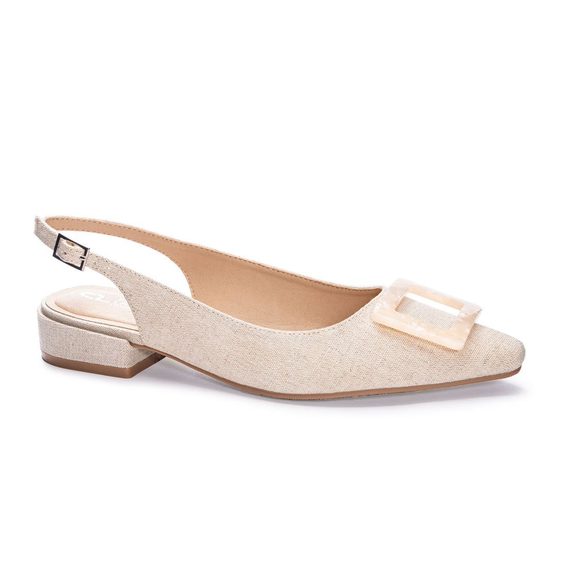 Sweetie Linen Slingback