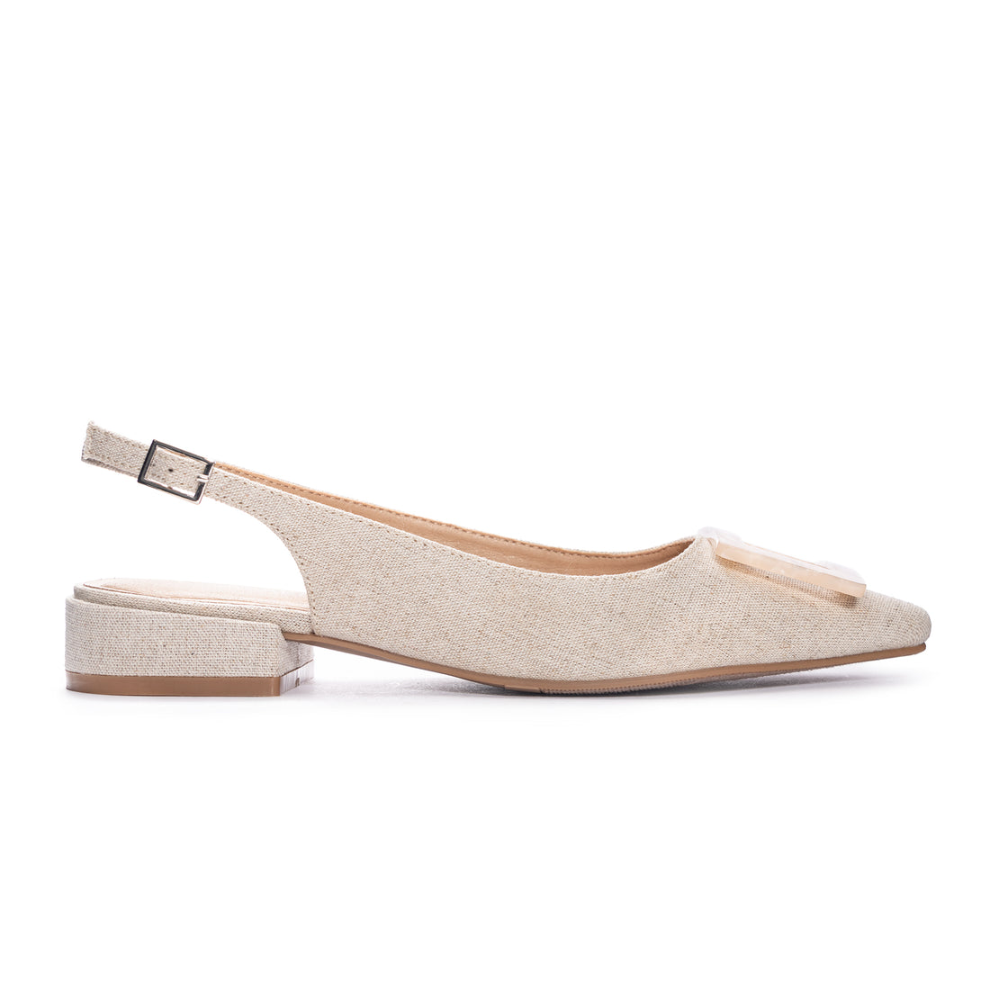 Sweetie Linen Slingback