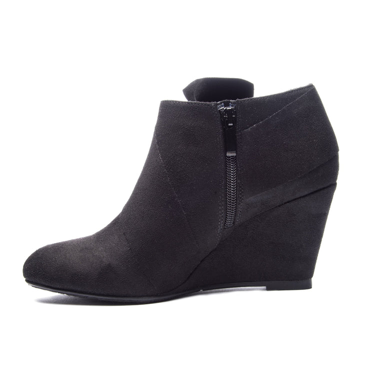 Vivid Wedge Bootie