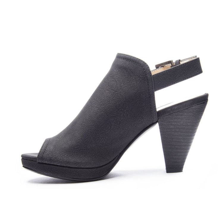 Black best sale bootie sandals