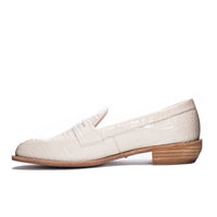 Yasmeen Croco Loafer