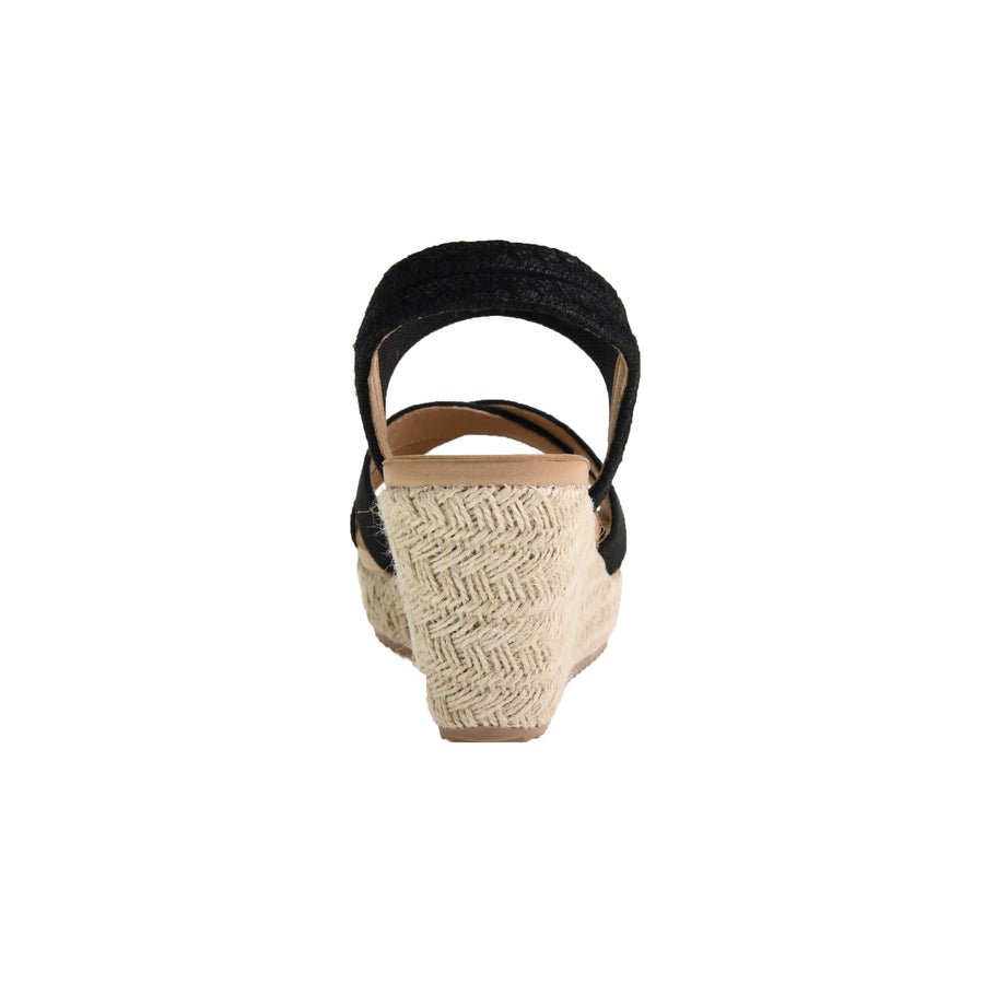 Key Word Espadrille Wedge Sandal