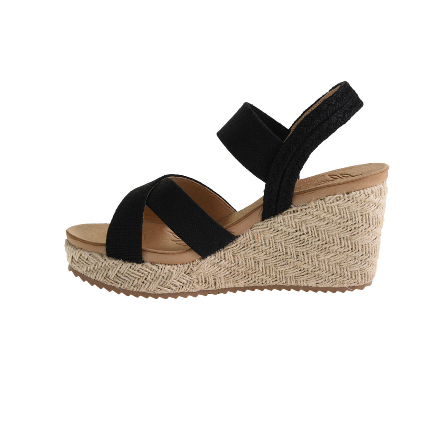 Key Word Espadrille Wedge Sandal