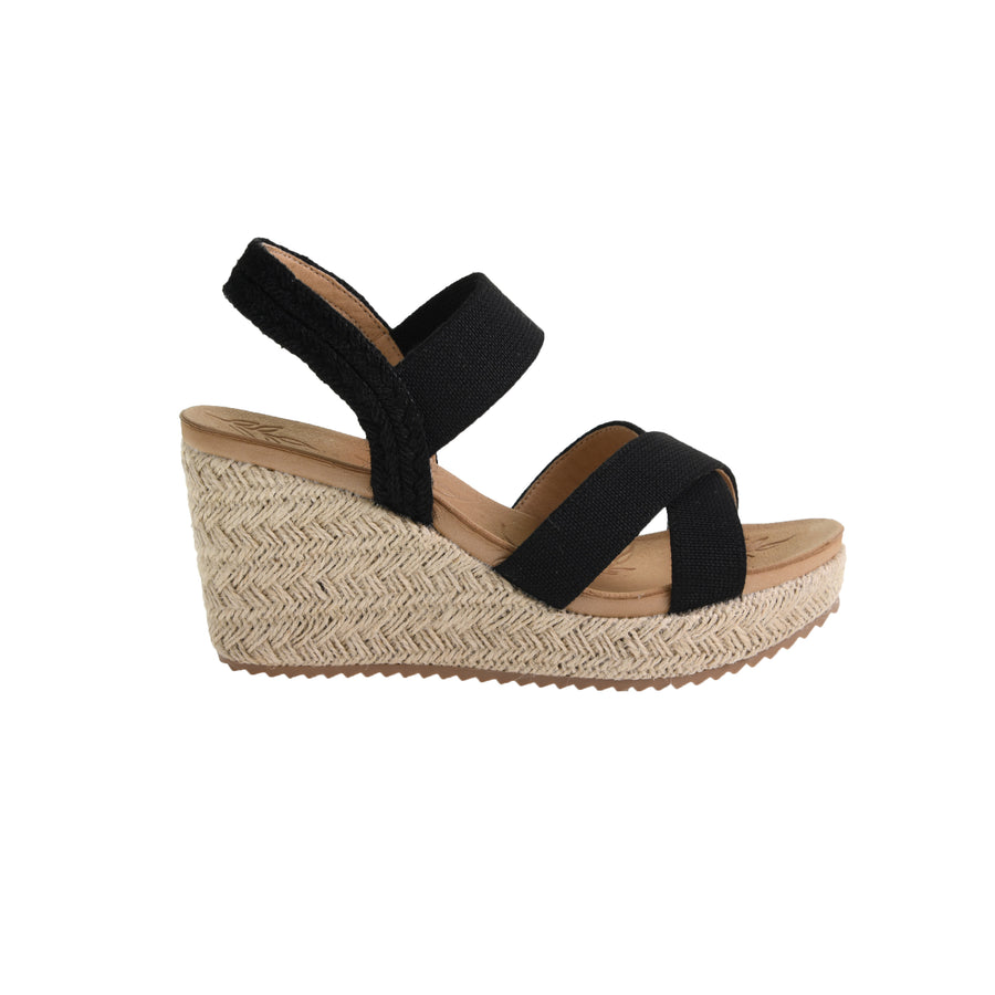 Key Word Espadrille Wedge Sandal