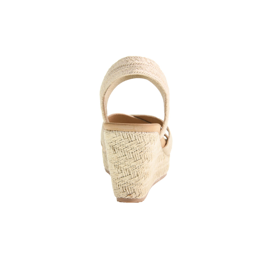 Key Word Espadrille Wedge Sandal