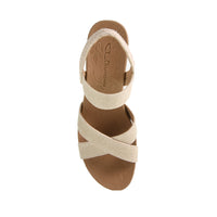 Key Word Espadrille Wedge Sandal