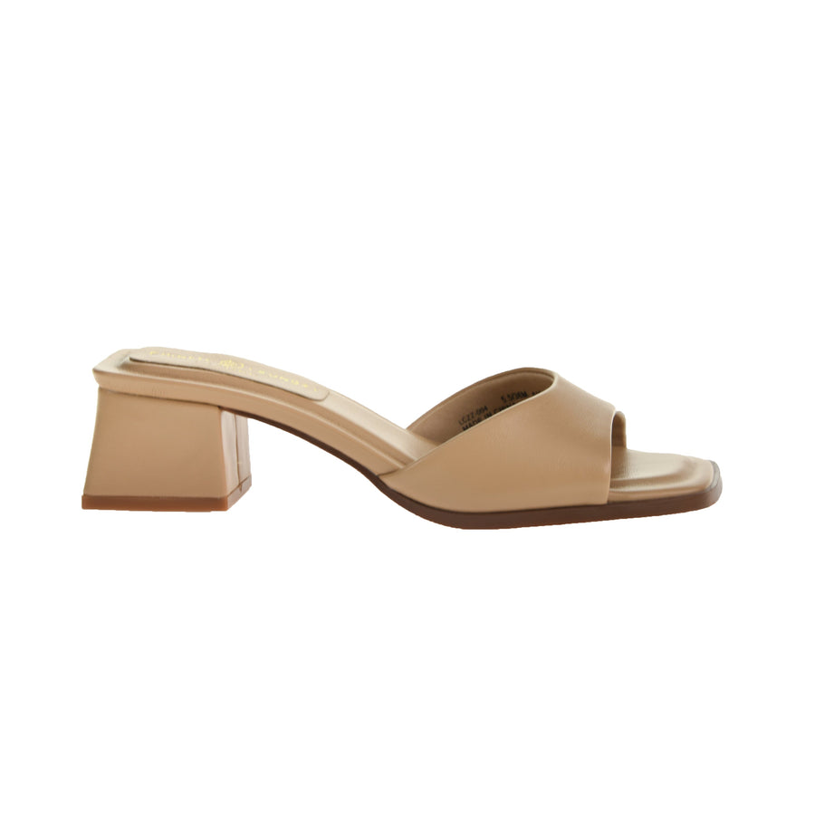 Liinda Block Heel Slide Sandal