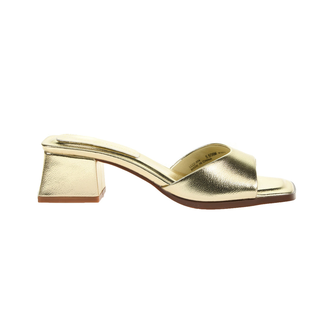 Liinda Block Heel Slide Sandal