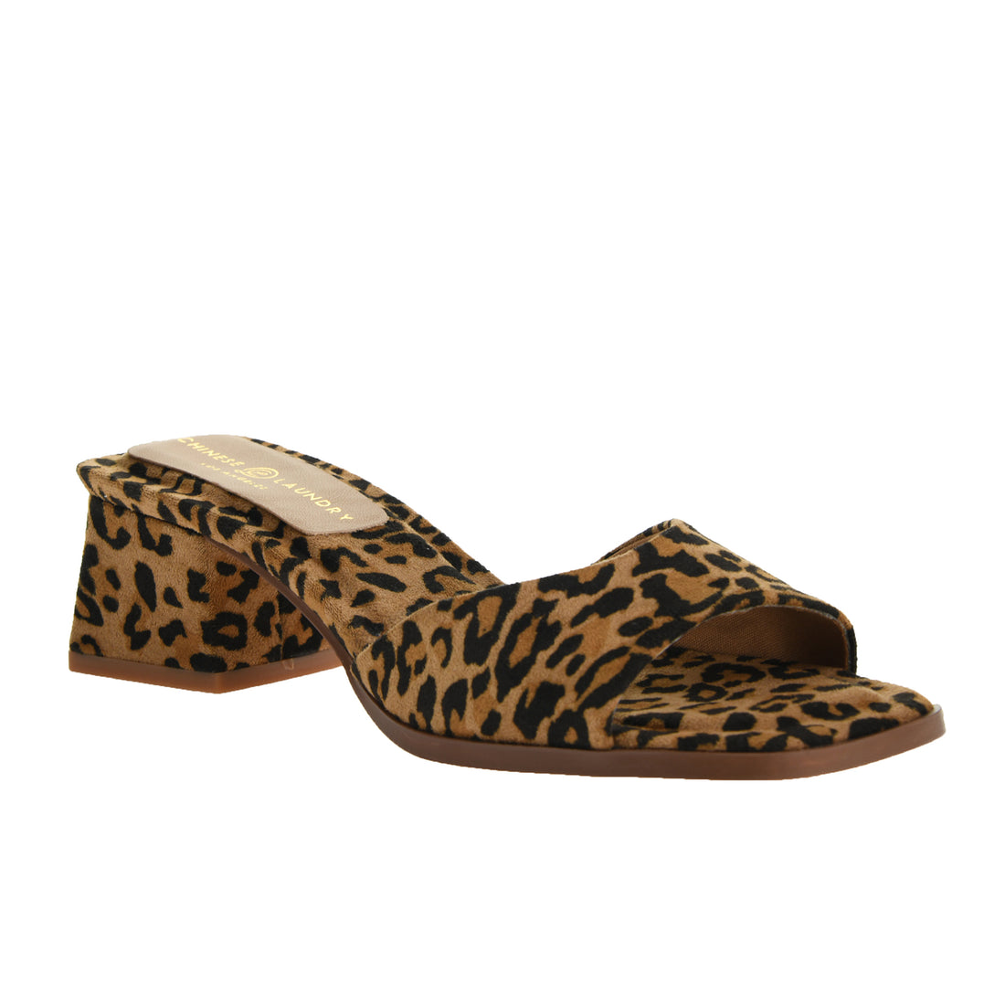 Chinese laundry leopard mules on sale