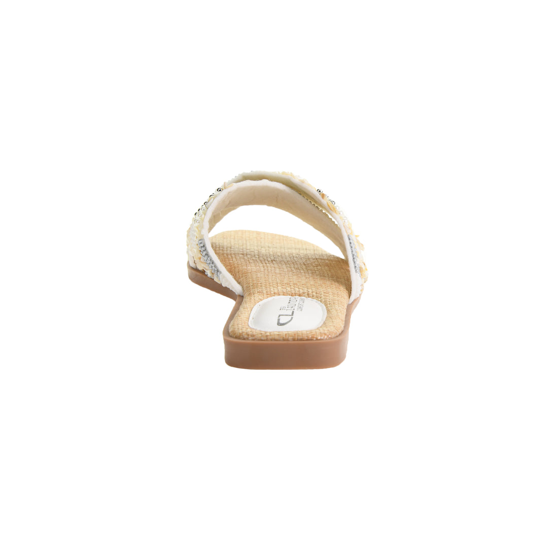 Long Beach Beaded Slide Sandal