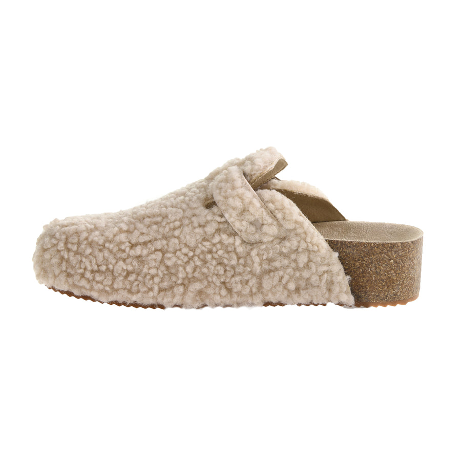 Magnolias Shearling Clog