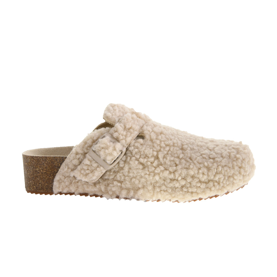 Magnolias Shearling Clog