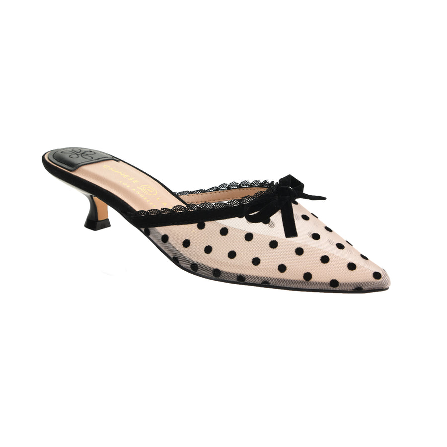 Mel Dot Kitten Heel