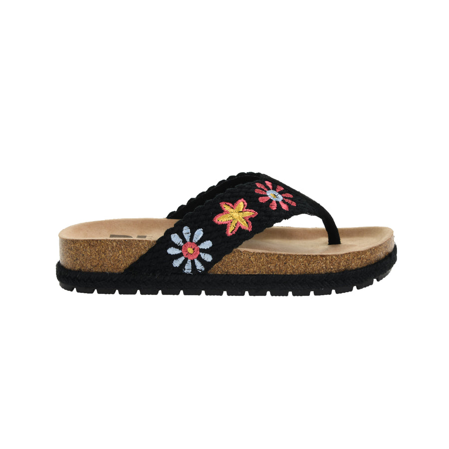 Tigerlily Crochet Thong Sandal