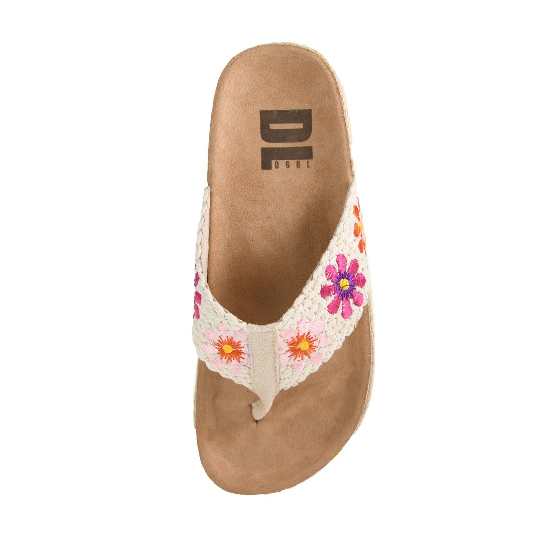 Tigerlily Crochet Thong Sandal