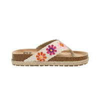 Tigerlily Crochet Thong Sandal