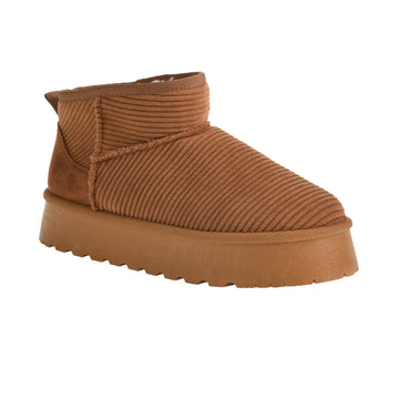 Yarroh Corduroy Mini boot