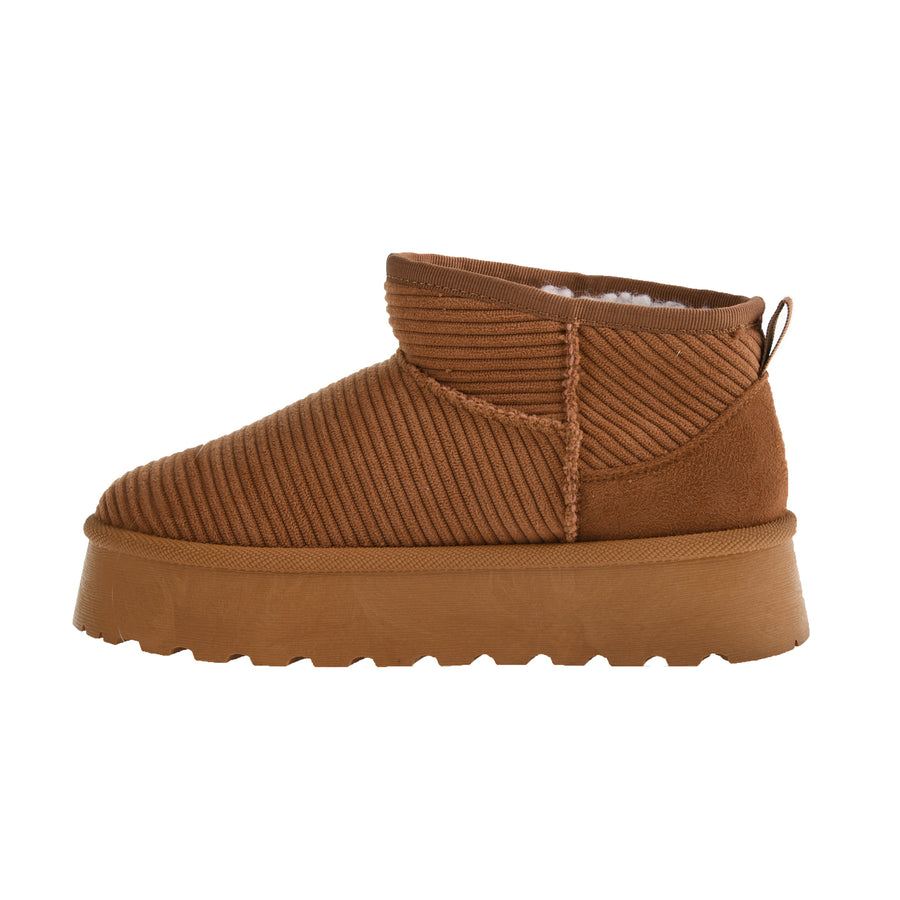 Yarroh Corduroy Mini boot